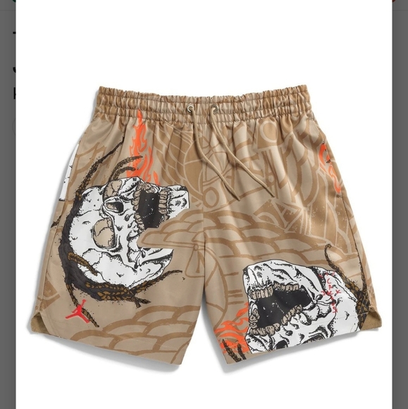 Nike Shorts | Jordan X Travis Scott Mens Pool Shorts | Poshmark